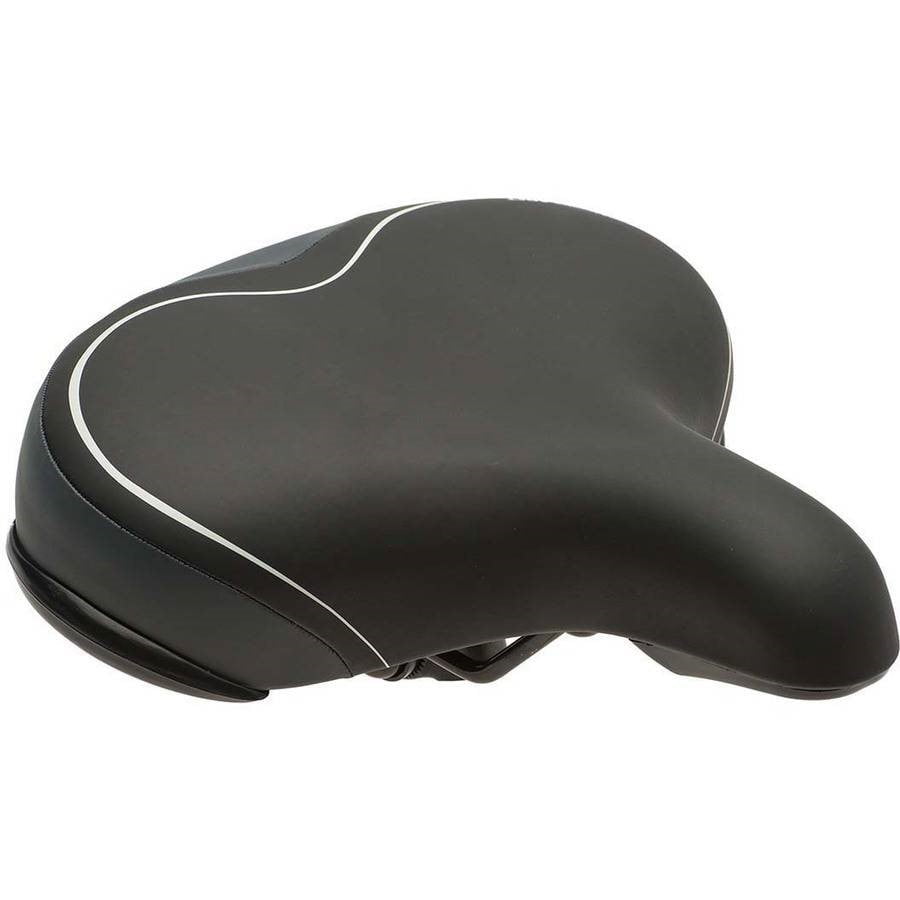 Bell Sports Comfort Wide Cruiser Padded Bike Seat / Saddle, Black
