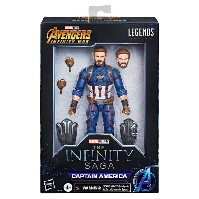 Figura Hasbro Marvel Capitán América 6 Pulgadas