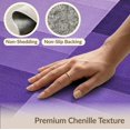 thumbnail image 6 of ODIKA Purple Smooth Gradient Transitional Contemporary Minimalist Borderless Foldable Easy Care for Queen Size Bedroom, Under Bed, Master, 6 of 7