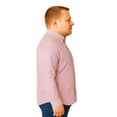 thumbnail image 3 of Big Kong camisa tallas grandes hombre cuadros rosa azul oversize vestir, 3 of 5