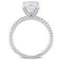 thumbnail image 5 of Everly Women's Created Moissanite 10K White Gold Engagement Ring, 5 of 10