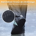 thumbnail image 3 of Qarigey Cubrezapatos Negros para la Lluvia Zapatos Impermeables para protección contra la Lluvia Fáciles de Usar y Quitar Cubrezapatos Desoto Accesorios de calzado l, 3 of 6