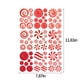 thumbnail image 3 of Decoraciones navideñas, 9 piezas de calcomanías de dulces de menta, calcomanías de PVC para piso de caramelo, calcomanías para pared, calcomanías de dulces para decoraciones de fiesta de Navidad, calc, 3 of 6