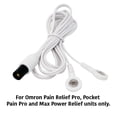 thumbnail image 4 of Cables de repuesto compatibles con dispositivos de electroterapia Omron con conectores a presión. Cables de repuesto compatibles con unidades TENS Omron: Max, Pro y Pocket., 4 of 5