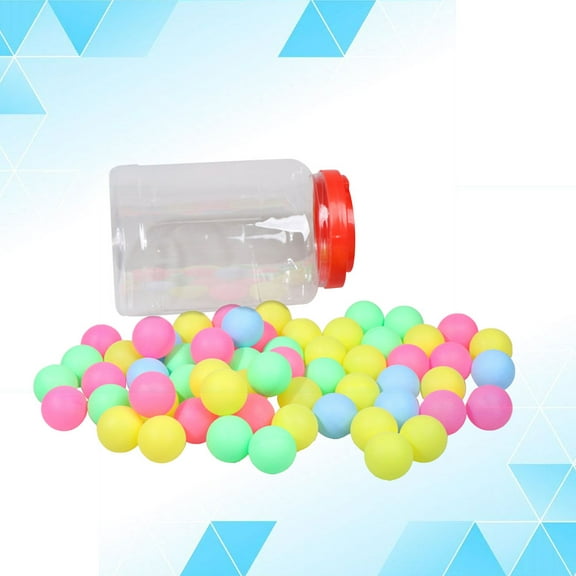 BESTYASH 100pcs Bright Colored Hollow Plastic Raffle for Events, Parties, Fundraisers, and Games