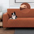 thumbnail image 1 of Juego de 3 Fundas Cubre Sala - Tejido Jacquard Elástico Fácil Lavado. Ideal para Proteger Tus Muebles - Protector de sillón - Sofa Cover (Marfil (Afelpado)), 1 of 7