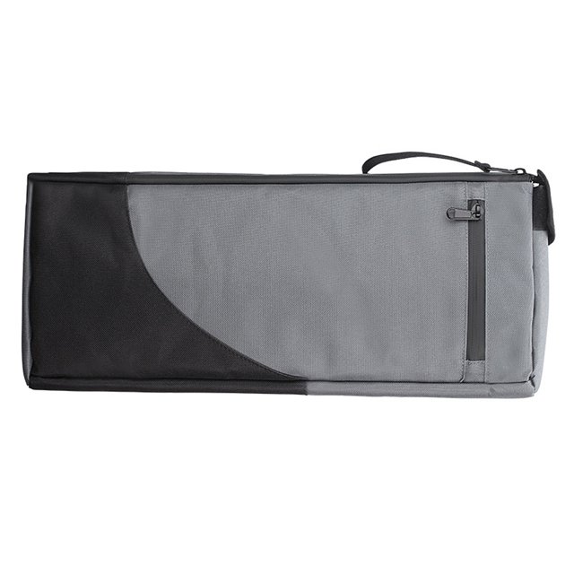 Eigraketly Golf Cooler Bag Oxford Tela Aislada Vino Frío Portador Manga Al Aire Libre Playa Refrigeración Tote Bolsa Accesorios Regalo Golf gris negro