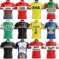 thumbnail image 2 of Nueva camiseta de ciclismo retro para hombre, camiseta de manga corta reflectante de verano para MTB, camiseta de descenso, ropa de ciclismo de montaña para equipo profesional, 2 of 5