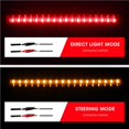 thumbnail image 2 of Tira De Luz Impermeable De Color Rojo Y Amarillo De Luz De Giro Flexible De 2 Uds. Guardurnaity VI005013-00, 2 of 7