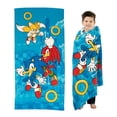 thumbnail image 1 of Toalla de playa Franco Sonic The Hedgehog de poliéster reciclado, 1 of 5