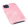 thumbnail image 5 of Dockem iPhone 11 Exec M2 Wallet Case; Built-in Metal Plate, 2 Card Slots, Pink, 5 of 9