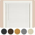 thumbnail image 2 of Window Blinds Mini Blind 1" Slat Vinyl Venetian Blinds - Black White Beige Gray, 2 of 3