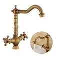 thumbnail image 3 of KONTONTY 1Set Golden Brass Faucet with Water Leakage Prevention for Kitchen Use, 3 of 7