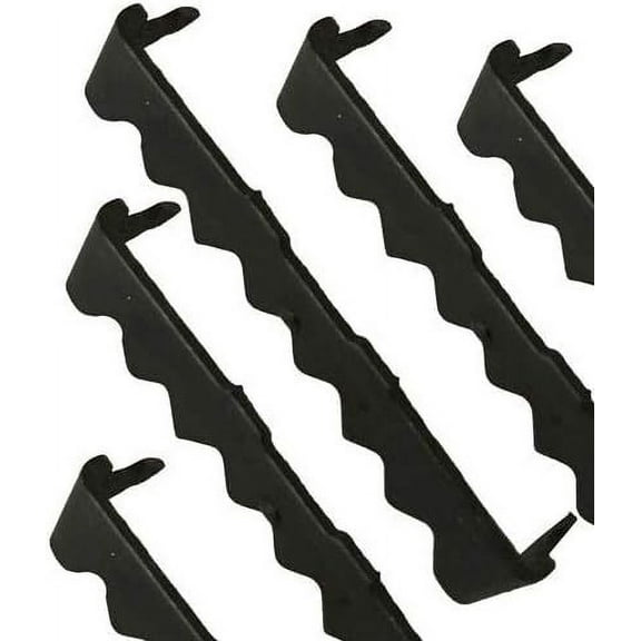 (20 Pack) 1-3/4" Black Steel No Nail Sawtooth Hangers