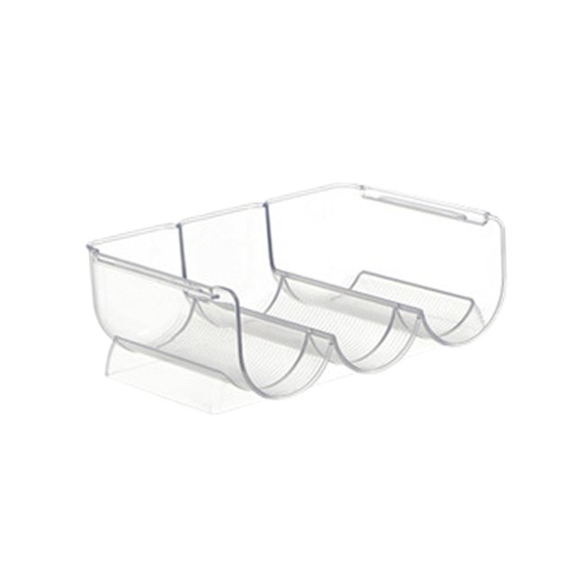 Soporte apilable para botella de agua, soporte de almacenamiento para botellas, estante organizador de almacenamiento, estante para botellas para 3 ranuras Baoblaze Botellero