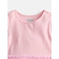 thumbnail image 2 of Wonder Nation Girls' Tutu Dress with Short Sleeves, Sizes 4-18, 2 of 3