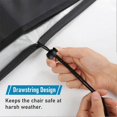 thumbnail image 4 of Rocking Chair Cover Household Rocking Chair Waterproof Chair Cover Garden Chair Cover, 4 of 4