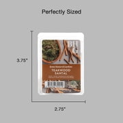 Better Homes & Gardens 2.5oz Wax Melts Teakwood Santal