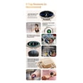thumbnail image 5 of E EYAFA Android&Bluetooth Dual Mode Smart Watch with SIM Card Slot for Women and Men 1.65inch AMOLED Round Screen 3GB RAM+32GB ROM-Gold, 5 of 25