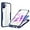 Blue, variant on Case for Galaxy A04,Slim Full-Body Rugged Stylish Protective Clear Colorful Back Hybrid 3-in-1 Case with Built-in Screen Protector Phone Case for Samsung Galaxy A04 4G (Pink)