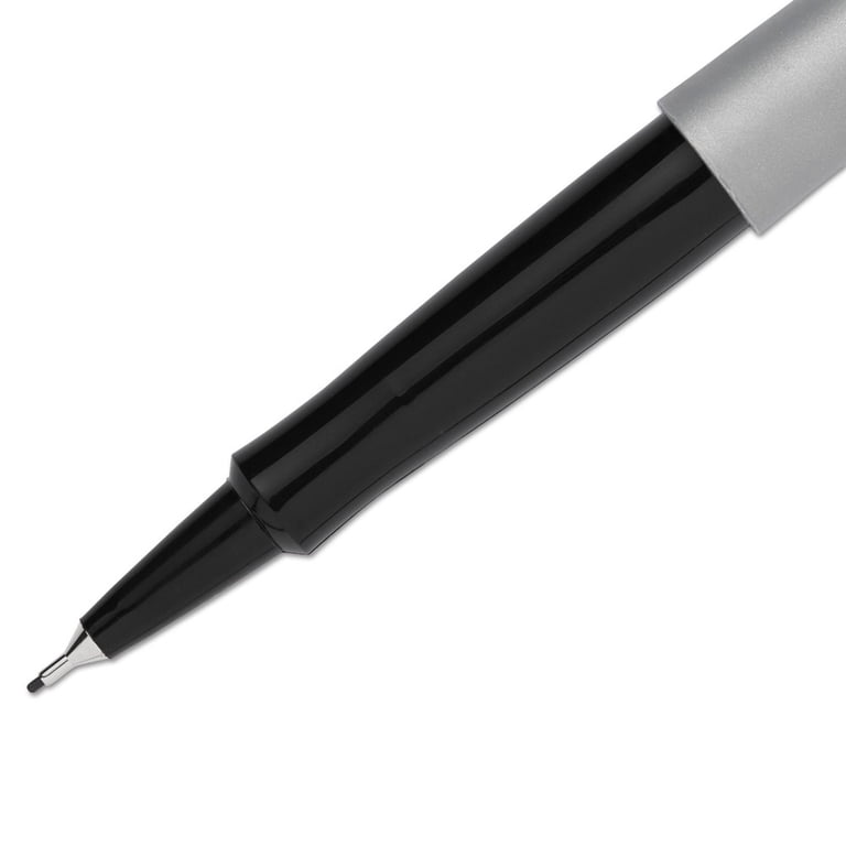 Paper Mate Flair Extra-Fine Felt Tip Pens, Black, 12 Count photo 3