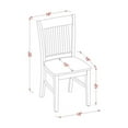 thumbnail image 5 of Dining Table Set - 34x40 Table with 4 Chairs - Modern Kitchen Set, 5 of 5