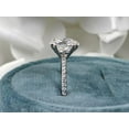 thumbnail image 3 of 2.34 Ct Stunning Oval Shaped Diamond Engagement Rings for Ladies Solid 950 Platinum, 3 of 10