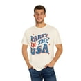 thumbnail image 4 of Red White and Blue Party In The USA Comfort Colors Unisex Tee, 4 of 4