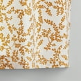 thumbnail image 3 of Mainstays Printed Tiers and Valance Set, 3-Piece, Yellow, 56" W x 36" L, Indoor Curtain, Adult, 3 of 5
