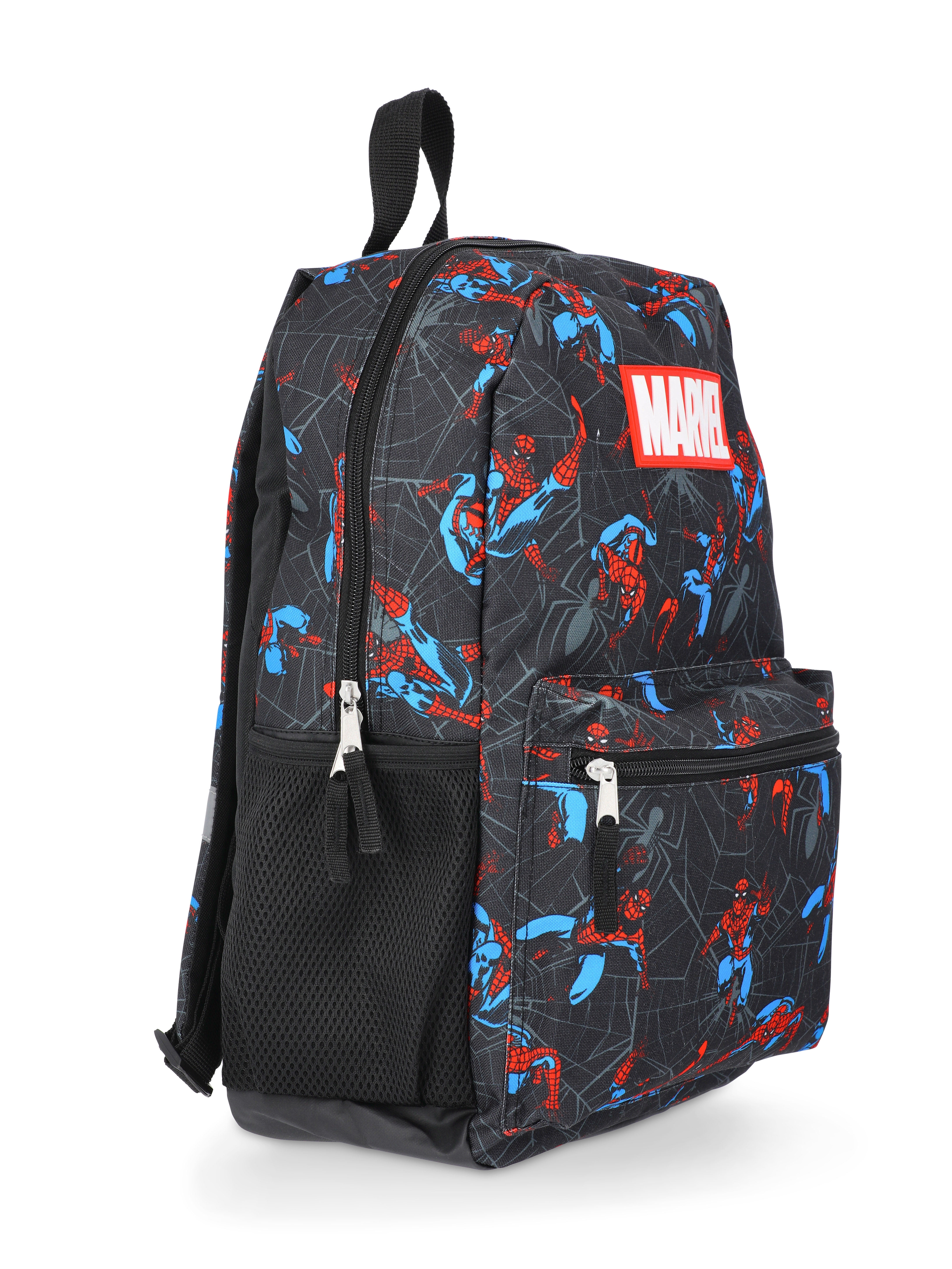 Marvel Spider-Man Boys 17" Backpack, Black