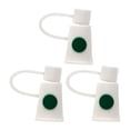 thumbnail image 1 of unbranded 3Ud Tapones De Silicona Para Pajilla Verde Con Sello Hermético Para Cubierta Y Protección Antisalpicaduras, 1 of 7