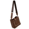 thumbnail image 4 of Wrangler Vintage Crossbody Purses for Women Purses and Handbags for Gift 8''H, Brown, 4 of 8