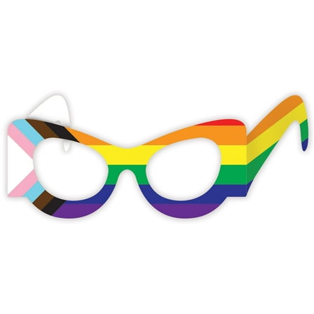 Beistle - Pride Flag Eyeglasses - 12 Pack