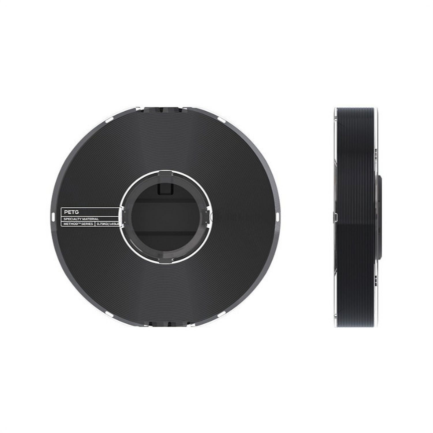 MakerBot PETG Specialty Filament Spool for Method 3D (Black, 0.75kg/1.65lb)