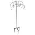 thumbnail image 3 of Soporte para manguera, organizador de almacenamiento de tubos de agua de jardín de hierro desmontable para patio de césped, 3 of 8