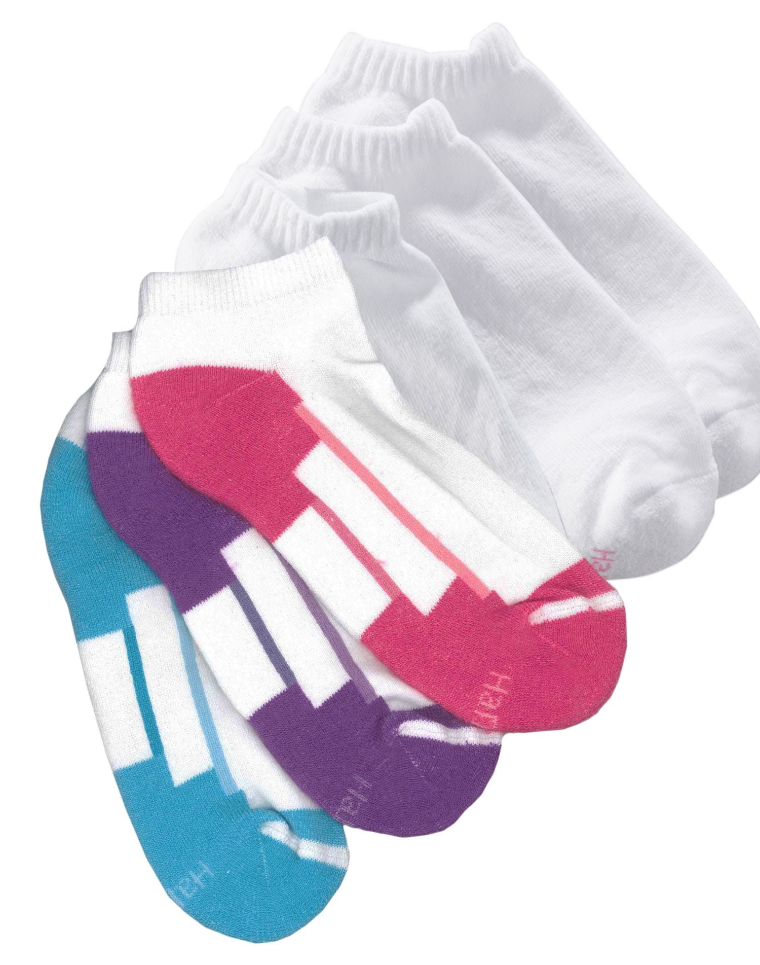 Hanes All Day Dry Women`s Cushioned LowCut Athletic Socks Best