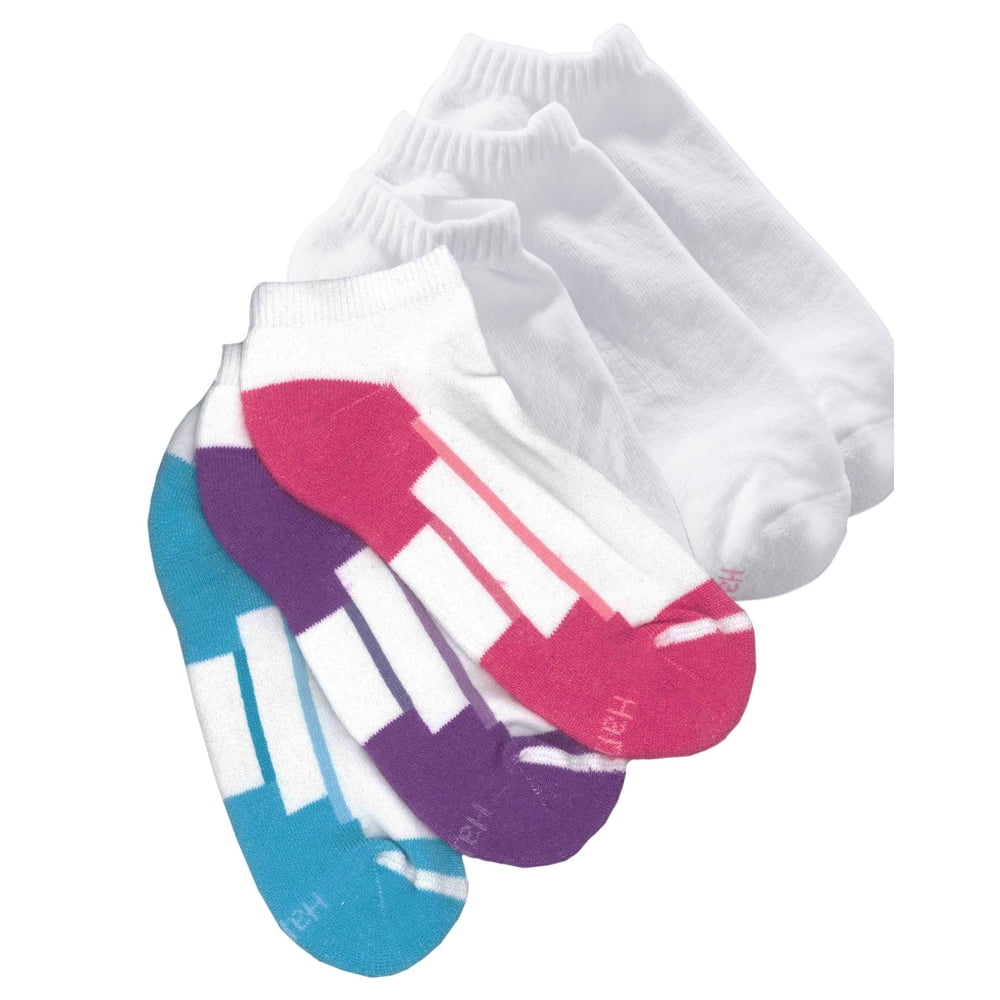 Hanes All Day Dry Women`s Cushioned LowCut Athletic Socks Best