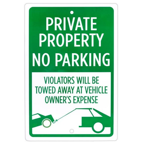 Brybelly ISGN-012 Private Property No Parking Sign