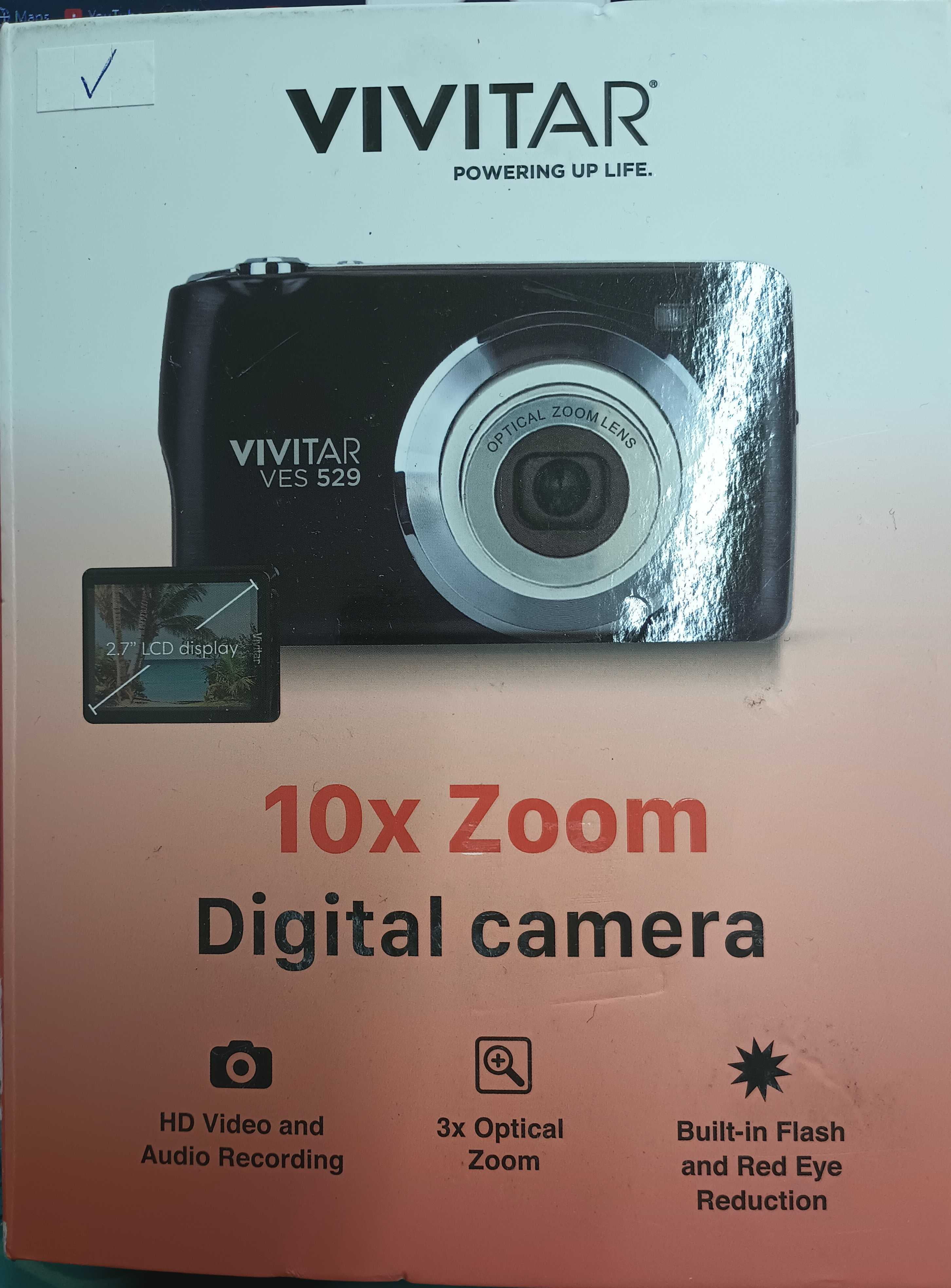 Vivitar 16mp Optical Lens Digital Camera - Black