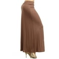 thumbnail image 2 of Women's Trendy Style Solid Maxi Long Skirt, 2 of 4