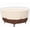 Beige, variant on Patio Furniture Covers, Heavy Duty Round Patio Table Cover (48D x 26H Inch) Outdoor Dining & Coffee Table Cover for Veranda, Lawn, Table, Chair-Waterproof & Weather Resistant, Anti UV - Beige & Brown