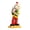 A, variant on Dserhfy Rock Skeleton Figurine Skeleton Band Saxophonist Decoration Skeleton Guitarist Singer Statue Halloween Desktop Ornament for Mantel Shelf