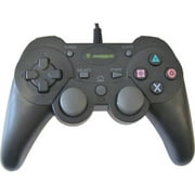 Angle View: Snakebyte Sunflex Wired PS3 Controller, Black