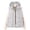 *1-White, variant on VBVC Women's Hooded Puffer Vest with Pockets , Waterproof Zip Up Sleeveless Jacket For Women, M-2XL