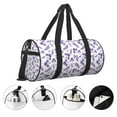 thumbnail image 3 of Pofeuu Lavender Flowers Print Travel Duffel Bag,Sports Tote Gym Bag,Shoulder Weekender Overnight Bag for Women Gym Bag, 3 of 6