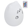 thumbnail image 2 of Luz nocturna LED de silicona con control remoto, carga USB, luz colorida para gato para dormitorio, 2 of 8