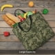 thumbnail image 5 of Easygdp Green Snake Skin Bolsa Tote para Mujer, Bolso de Hombro para Trabajo, Playa, Viajes, Compras y Supermercado, 5 of 7
