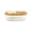 B, variant on Novamily Ceramic Butter Dish with Lid And Knife,Airtight Butter Crock with Lid for Countertop, Large Butter Container for Refrigerator,Butter Tray for Butter Storage (A)