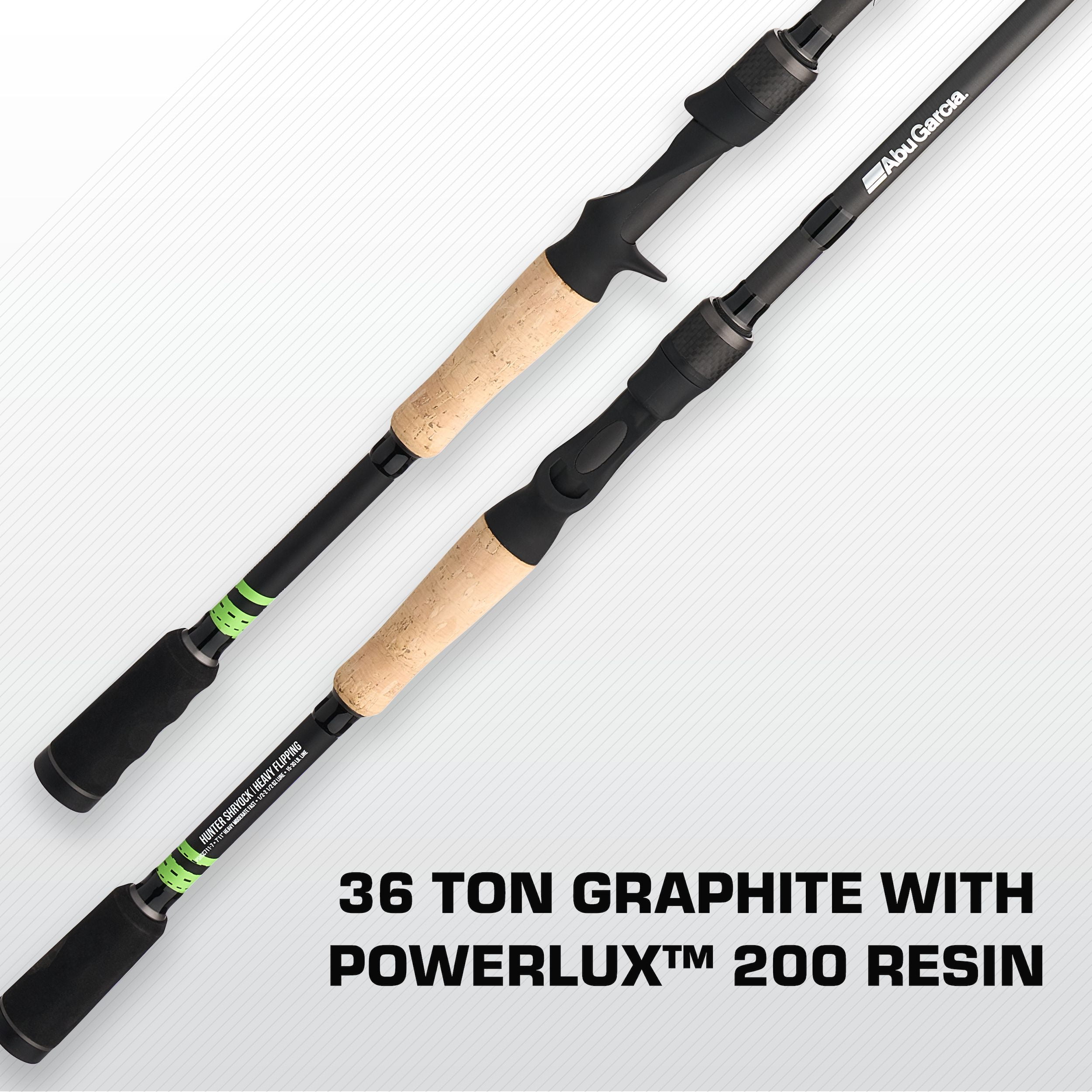 Abu Garcia Hunter Shryock Flipping Rod, 7'6" Medium Heavy, 1 Piece - Walmart.com Abu Garcia Hunter Shryock Flipping Rod, 7'6" Medium Heavy, 1 Piece - Walmart.com