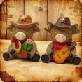 thumbnail image 3 of Highland Cow Figurine Highland Cow Bathroom Decor Adorable Resin Cow Statue Decor for Farmhouse Home Garden Living Room Kitchen Bathroom Office and Tabletop, 3 of 5